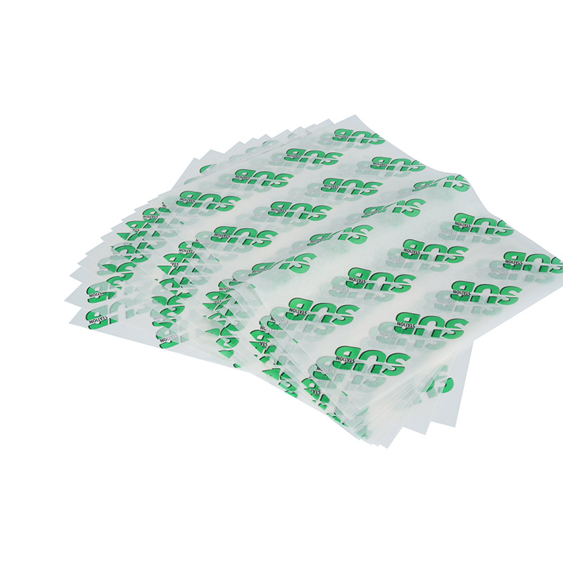 Papier d'emballage de hamburger d'épice graisseux
